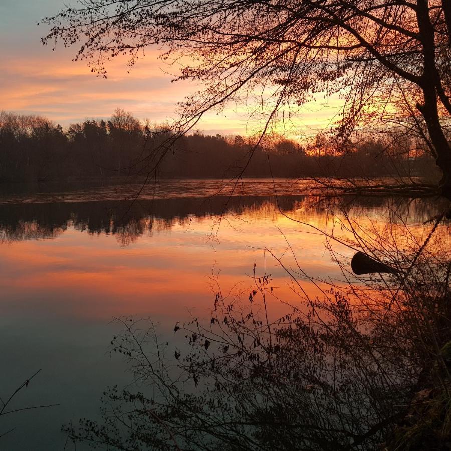 Chalet "Waldhauszeit" Am See Mucke Bagian luar foto