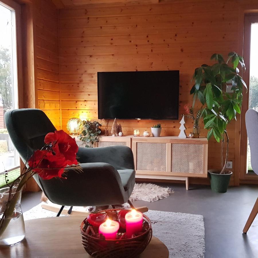 Chalet "Waldhauszeit" Am See Mucke Bagian luar foto