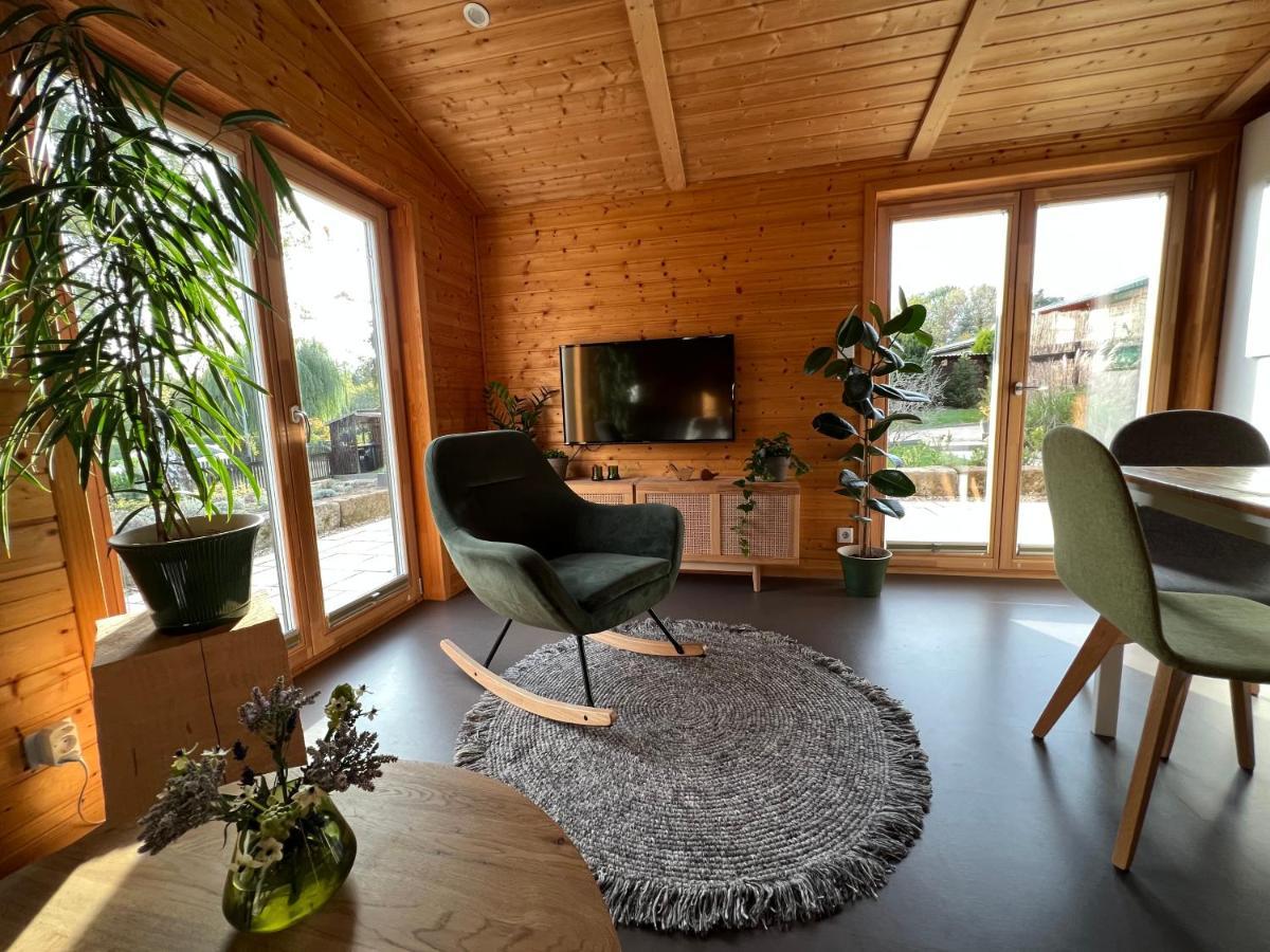 Chalet "Waldhauszeit" Am See Mucke Bagian luar foto