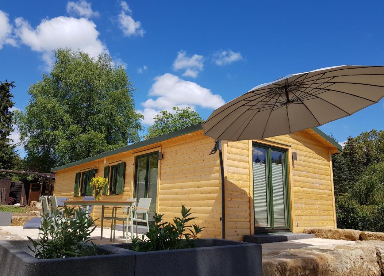 Chalet "Waldhauszeit" Am See Mucke Bagian luar foto
